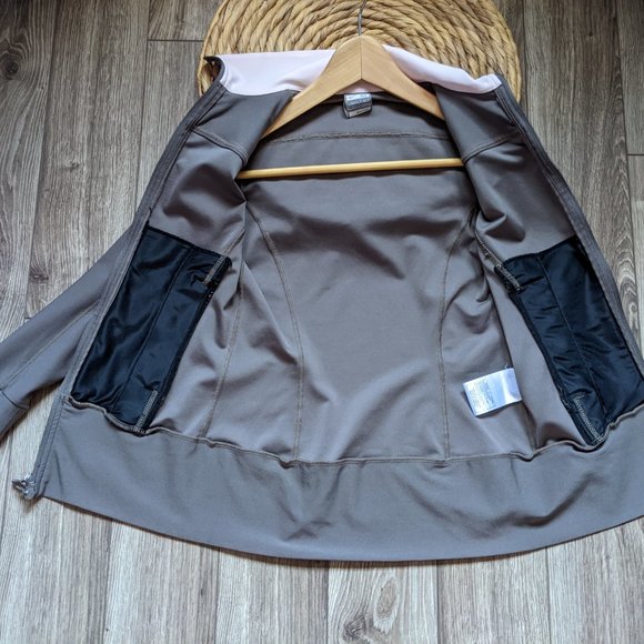NWOT (XS) - NIKE Taupe Zip Up Track Jacket - Picture 4 of 8